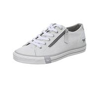 Mustang 1146-302-1 Men’s Low-Top Sneakers, White, 4 UK (37 EU)