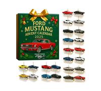 (Mustang) 24-Day Mystery Card Game: Secret Under The Snowfall - Interactive Family Christmas Advent Calendar