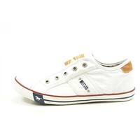 Mustang Women's 1099-409-1 Low-Top Sneakers, Weiss, 3.5 UK