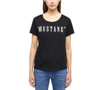 MUSTANG Women's Style Alma T-Shirt, Black 4142, L
