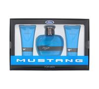 Mustang Blue 3 Piece Gift Set: Eau de Toilette 100ml - Aftershave Balm 100ml - H | TJ Hughes