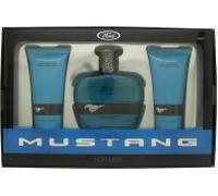 Mustang Blue Gift Set 100ml EDT + 100ml Aftershave Balm + 100ml Hair & Body Wash