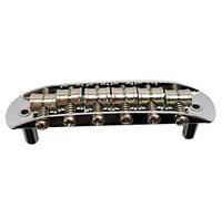 Mustang Bridge w/Large Saddles, also fits Fender Jaguar or Jazzmaster- Chrome
