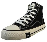 MUSTANG Canvas Women's Trainers White EU 39 White EU 39, Black, 4 UK