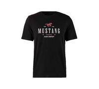 Mustang Crew Neck T-Shirt Black