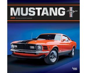 Mustang - Ford Mustang 2025 - 16-Monatskalender: Original BrownTrout-Kalender [Mehrsprachig] [Kalender]