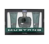 Mustang Green 3 Piece Gift Set: Eau De Toilette 100ml Shower Gel 100ml Aftershave Balm 100ml