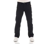 MUSTANG Jeans Men's Stretch Big Sur Regular Fit Jeans Trousers Denim Blue Black 30 31 32 33 34 36 38 40, Denim Black (4000-940), 34 W/30 L