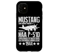 Mustang Long Range Fighter Supercharged V12 Merlin Engine Hi Case for iPhone 11