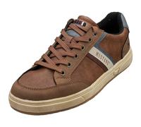 Mustang Low Sneaker Mens Casual Trainers in Cognac - 9 UK