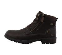 MUSTANG Marcas 15M0031006 Men's Ankle Boots, Adult Lace-Up Boots, G Width, Zip, mocha, 10 UK