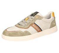 MUSTANG Men's 4204-306 Lace-Up Low Shoe, Khaki/Ivory, 45 EU, Khaki Ivory, 10.5 UK