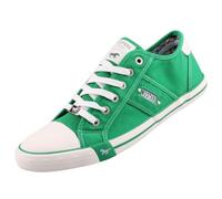 Mustang Men's Canvas Trainers Green, Green, 13.5 UK