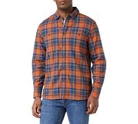 MUSTANG Men's Clemens HB Flannel Shirt, Multi Check 12349, S