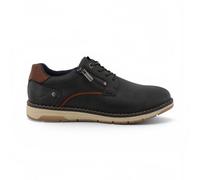Mustang Mens Dark Grey Faux Leather Casual Outdoor Shoes - M0031004 - Charcoal - Size EU 45