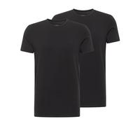 MUSTANG Men's Style Allen 2-Pack T-Shirt, Black 4142, XXL