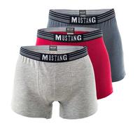 Mustang Mens Retroshorts Savings Pack, Boxer Shorts, Pants, True Denim, S-XL