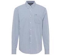 MUSTANG Men's Style Chester Shirt with Button Down Collar, Gingham Middle Blue 12796, S
