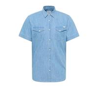 MUSTANG Men's Style Eloy Classic Shirt, Light Blue 100, L