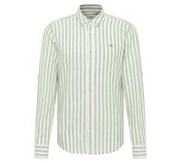 MUSTANG Men's Style Rawlins Button Down Shirt, Green Bold Stripe 12709, XXL