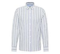 MUSTANG Men's Style Rawlins Shirt, Green Multi Bold Stripe 12744, L