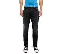 MUSTANG Men's Style Washington Straight Jeans, Jet Black 980, 36 W/36 L