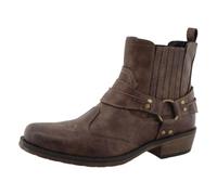 MUSTANG Men's Western Ankle Boots, brown, 12 UK