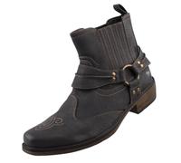 MUSTANG Men's Western Boots, graphitegray, 11 UK