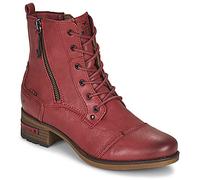 Mustang Mid Boots 1229513 in Red 5.5