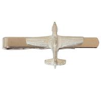 Mustang P51 Tie Clip Slide Bar Nickle Plated Wedding Gift TC 734