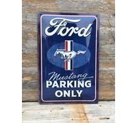 Nostalgic-Art Retro Tin Sign - Volkswagen - Bulli T1 - Adventure Awaits - VW Bus gift idea, Metal Plaque, Vintage design for decoration, 15 x 20 cm