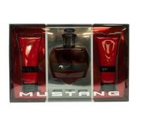 Mustang Red Gift Set 100ml EDT + 100ml Aftershave Balm + 100ml Body Wash