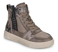Mustang Shoes (High-top Trainers) RHONDA in Brown 4
