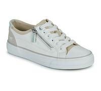 MUSTANG Women's Low-Top Trainers, Women's Low Shoes, White 00002, 6 UK