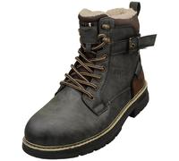 Mustang Side Zip Boots Mens Casual Boots in Coal - 9 UK