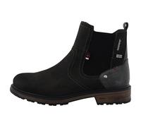 MUSTANG Side Zip Low Heel Mens Chelsea Boots in Coal - 8 UK