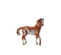 Bigjigs Toys Collecta Mustang Stallion Horse Toy, Hand Painted, Brown