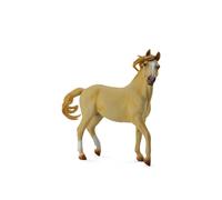 Bigjigs Toys Collecta Mustang Stallion Horse Toy, Hand Painted, Cream