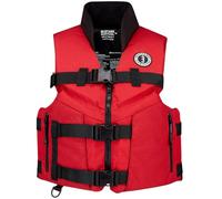 Mustang Survival Accel 100 Fishing Foam Vest Large Red/Black