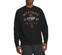 Mustang The Boss Is In Unisex Sweatshirt, Black, Medium