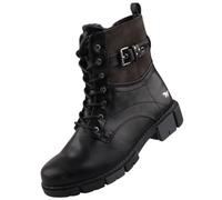 MUSTANG Women 1443-601 schnuerbooty, Black, 7 UK