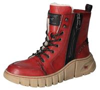 MUSTANG Women 1499-602 Lace-up Booty, red, 5 UK
