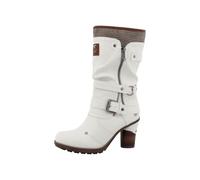 Mustang Women 15m0162001 Fashion Boot, White, 8 UK