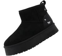 Mustang Women 15m0202001 Ankle Boot, Black, 8.5 UK