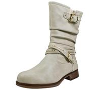 Mustang Women's 1139-624 Long Shaft Boots, Ice, 7 UK