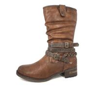 Mustang Women's 1229-605 Mid Calf Boot, Cognac, 6 UK