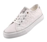 MUSTANG Women's 1272-309 Lace-up Low Shoe, White, 8 UK