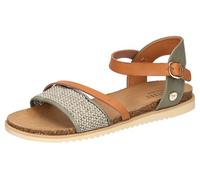 MUSTANG Women's 1392-808 Sandals, Pastel Green, 36 EU, Pastel Green, 4 UK