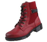 MUSTANG Women's 1443-502 schnuerbooty, red, 6 UK