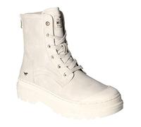 MUSTANG Women's 1445-601 Lace-up Booty, Ice, 5 UK
